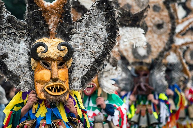 BULGARİSTAN YAMBOL KUKERİ FESTİVALİ (MASKE FESTİVALİ )